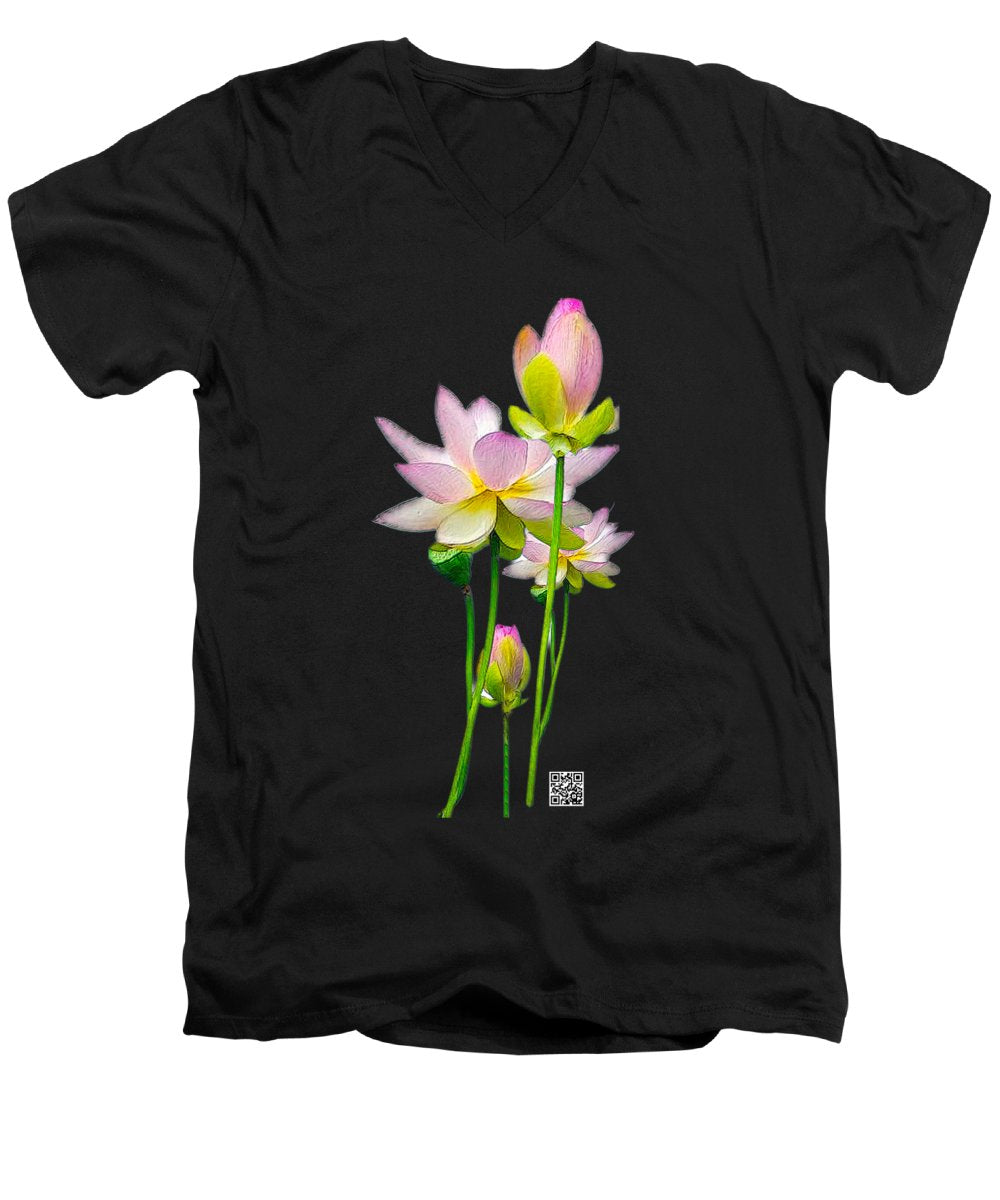 Tulipan - Men's V-Neck T-Shirt