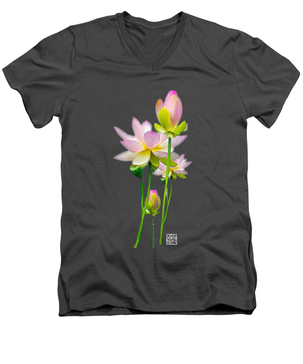 Tulipan - Men's V-Neck T-Shirt