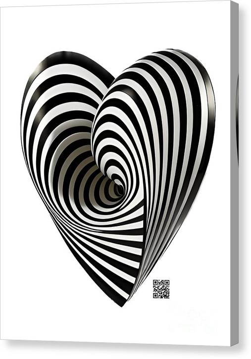 Twists and Turns of the Heart - Canvas Print