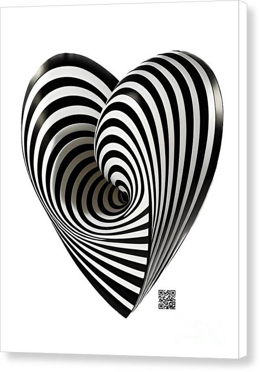 Twists and Turns of the Heart - Canvas Print