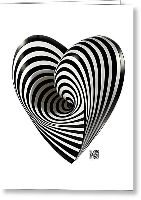 Twists and Turns of the Heart - Greeting Card