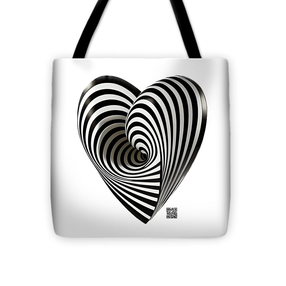 Twists and Turns of the Heart - Tote Bag