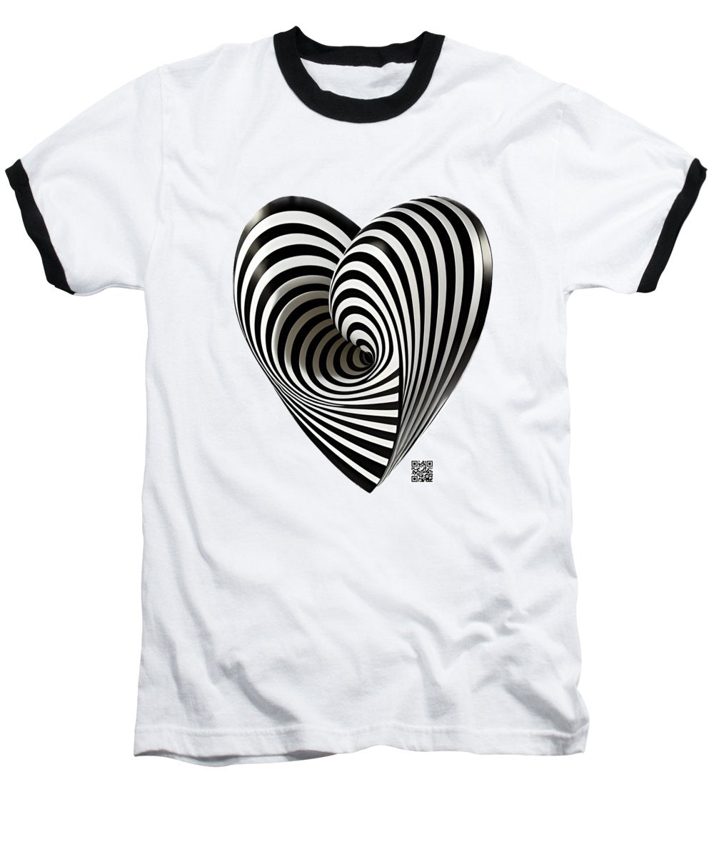 Twists and Turns of the Heart - Baseball T-Shirt