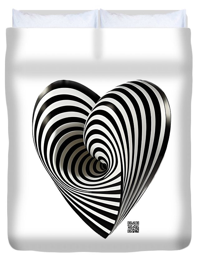 Twists and Turns of the Heart - Duvet Cover