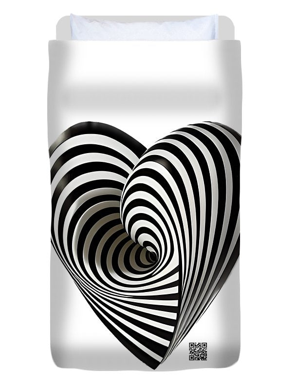 Twists and Turns of the Heart - Duvet Cover