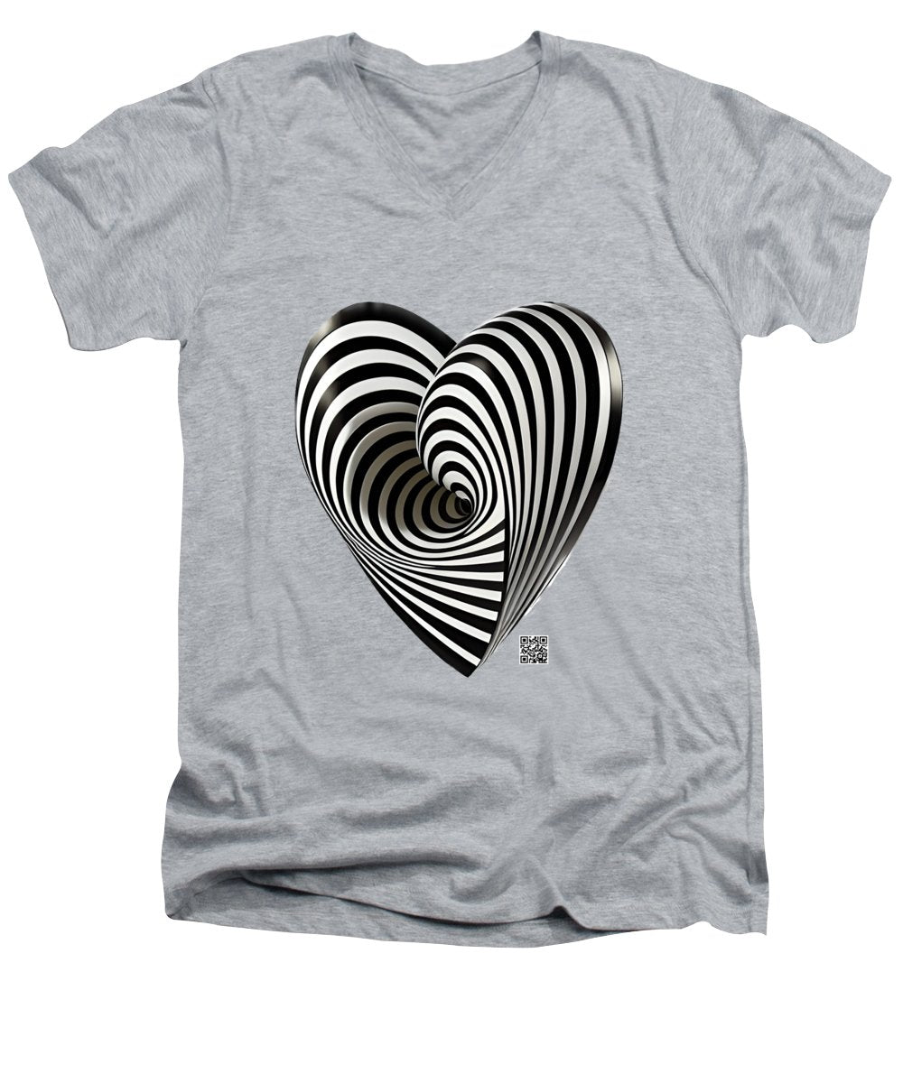 Twists and Turns of the Heart - Men's V-Neck T-Shirt