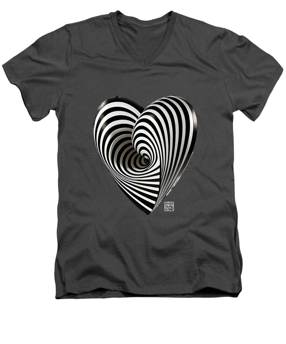 Twists and Turns of the Heart - Men's V-Neck T-Shirt