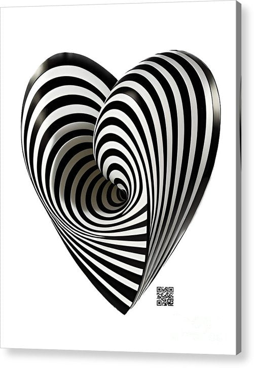 Twists and Turns of the Heart - Acrylic Print