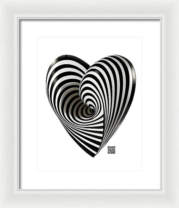 Twists and Turns of the Heart - Framed Print