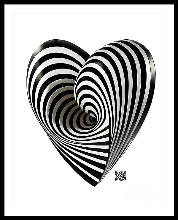 Twists and Turns of the Heart - Framed Print