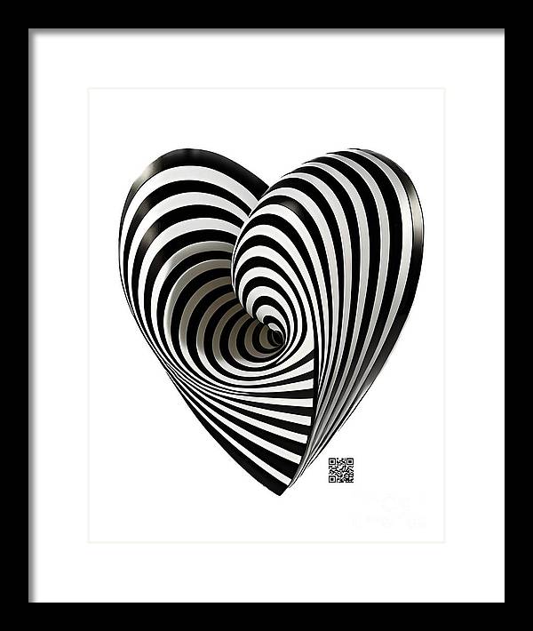 Twists and Turns of the Heart - Framed Print