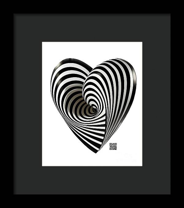 Twists and Turns of the Heart - Framed Print