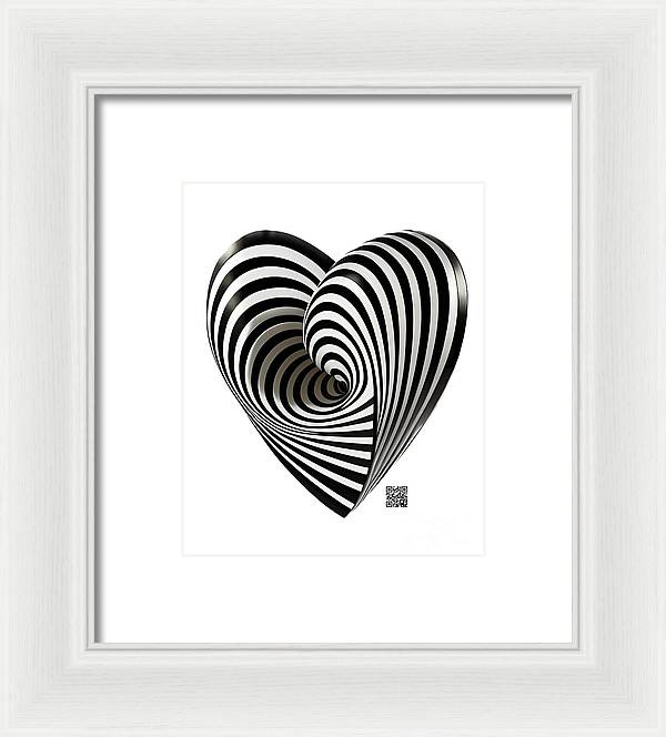 Twists and Turns of the Heart - Framed Print