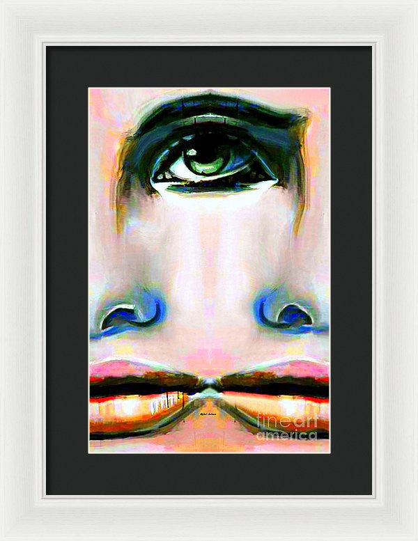 Framed Print - Two Faces Of A Coin