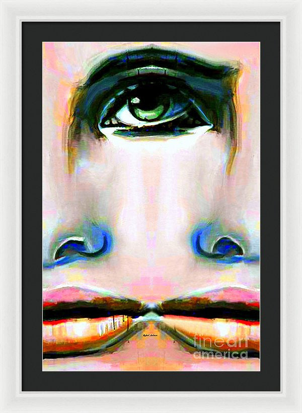 Framed Print - Two Faces Of A Coin