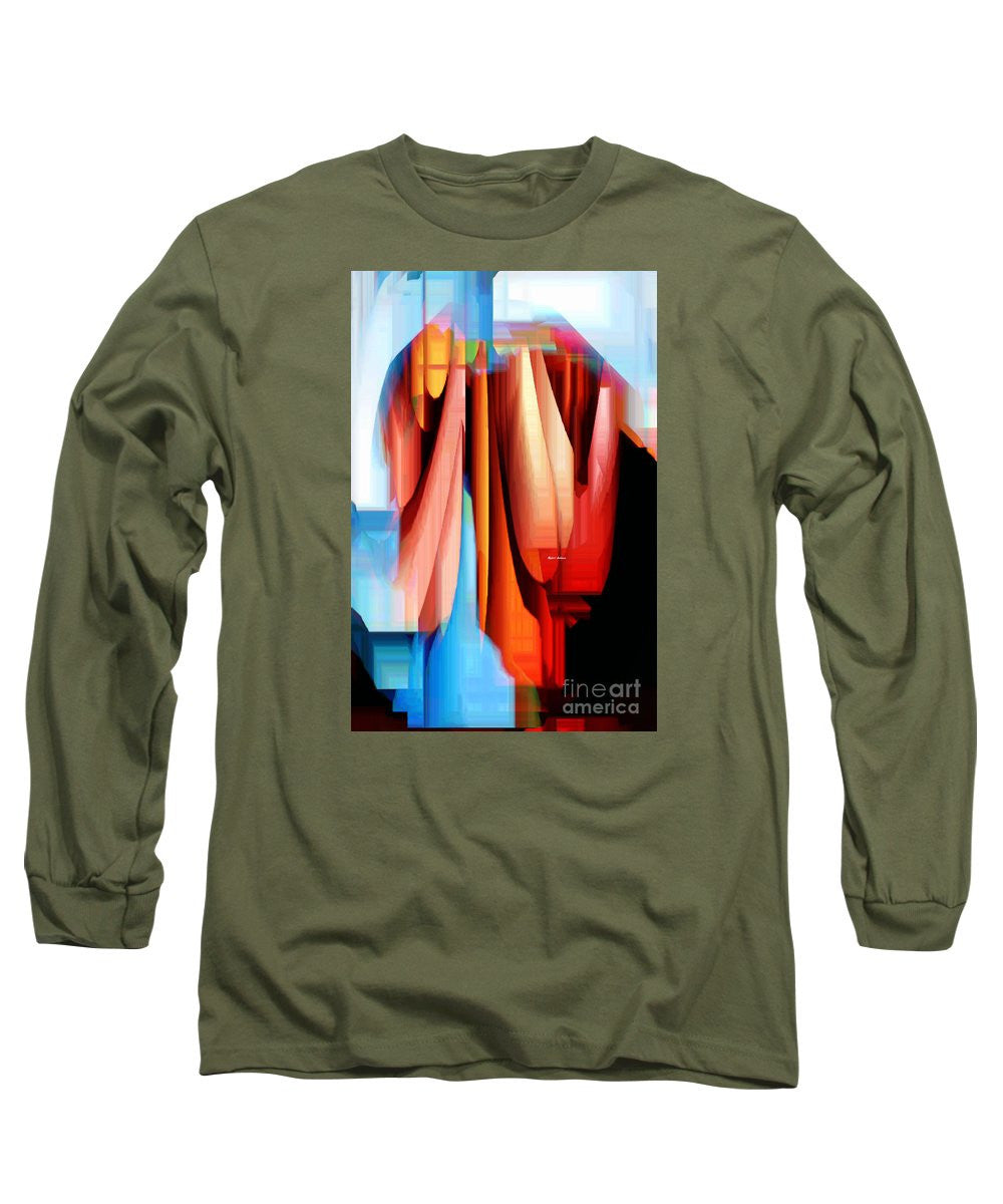 Long Sleeve T-Shirt - Untitled Abstract