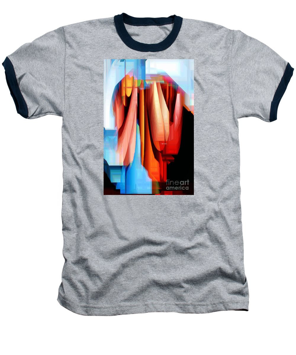 Baseball T-Shirt - Untitled Abstract