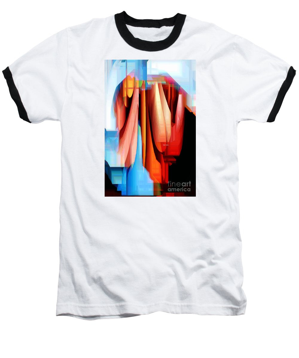 Baseball T-Shirt - Untitled Abstract