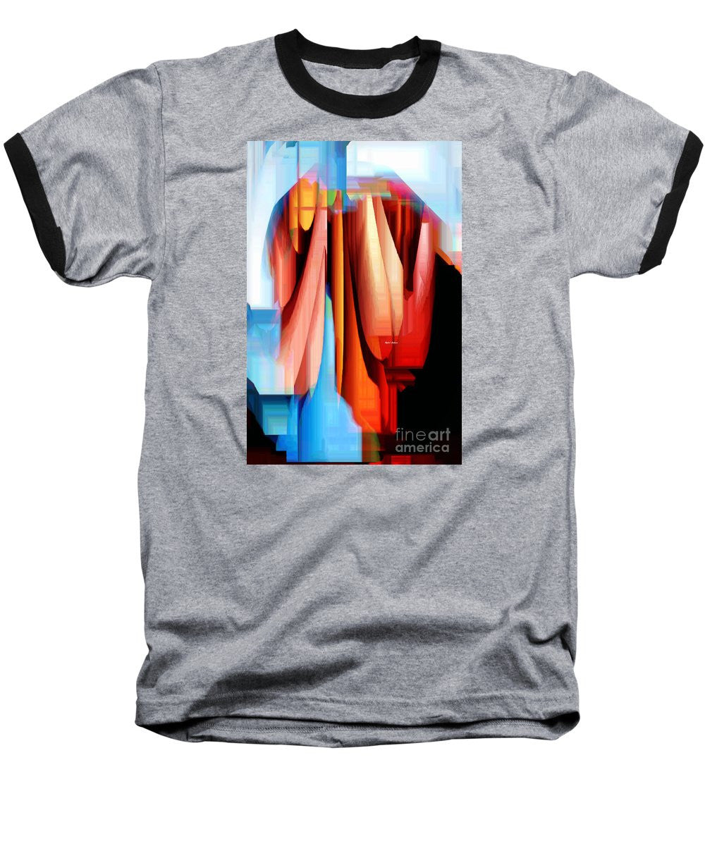 Baseball T-Shirt - Untitled Abstract