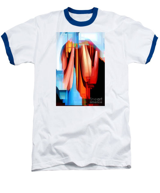 Baseball T-Shirt - Untitled Abstract