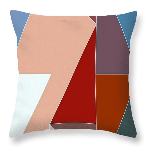 Up Hill - Throw Pillow