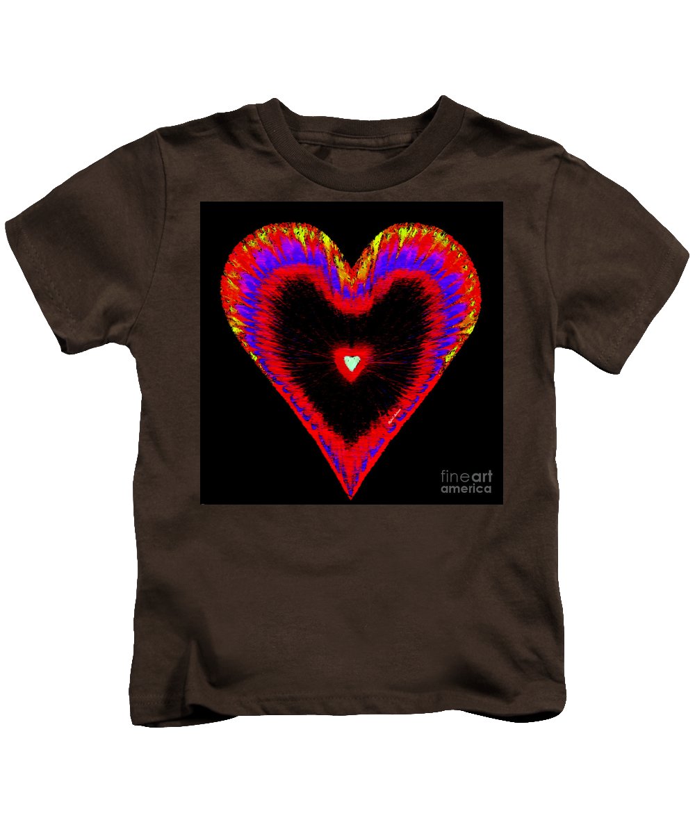 T-shirt pour enfant - Saint-Valentin des années 60