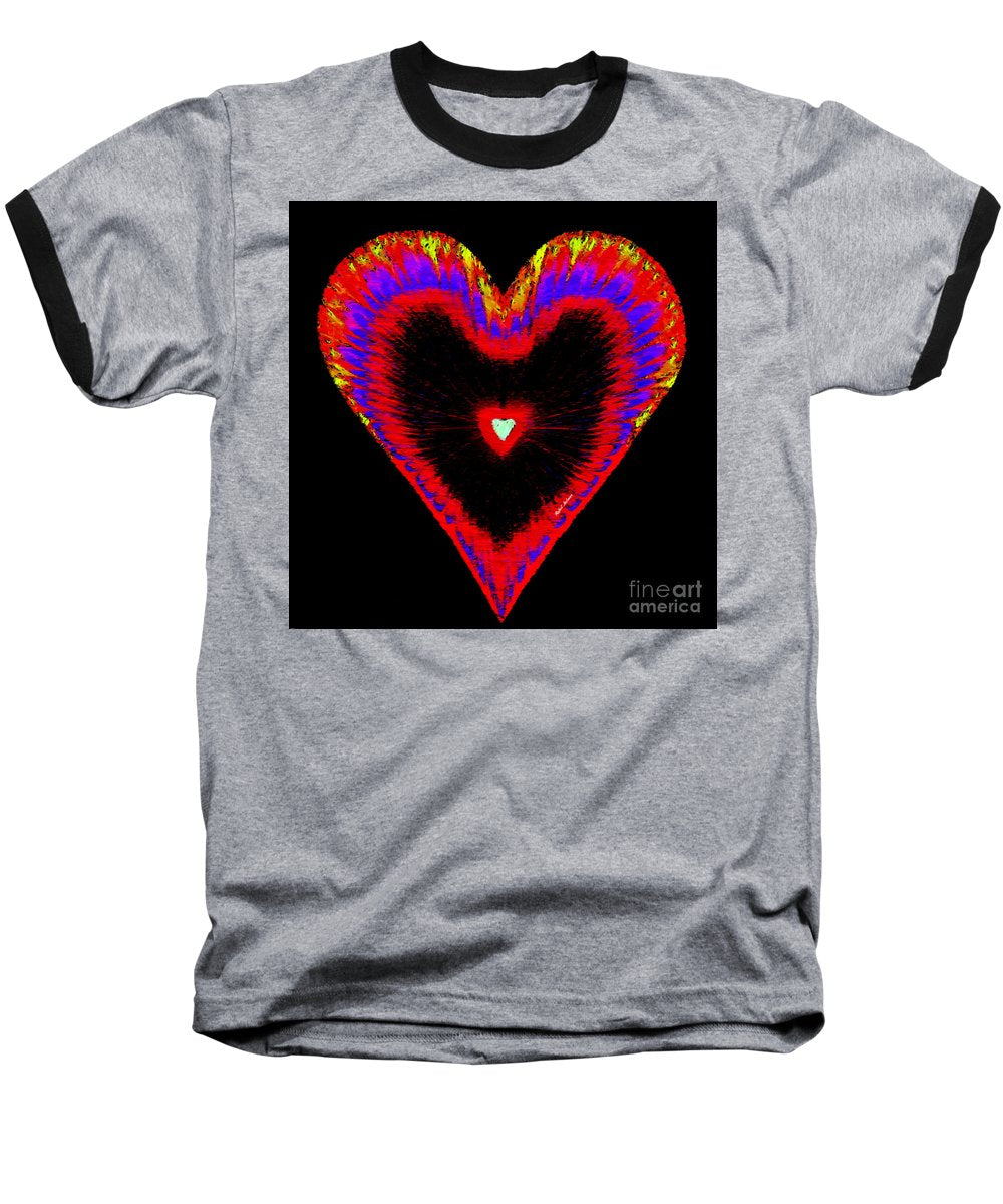 Valentines Of The 60's - Baseball T-Shirt