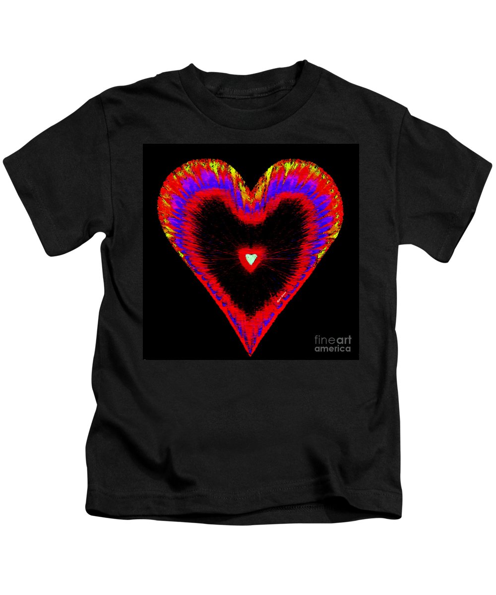 T-shirt pour enfant - Saint-Valentin des années 60