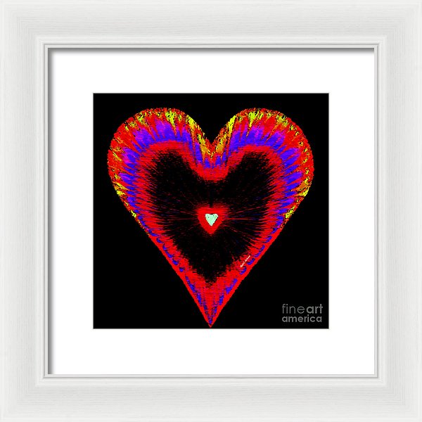 Valentines Of The 60's - Framed Print