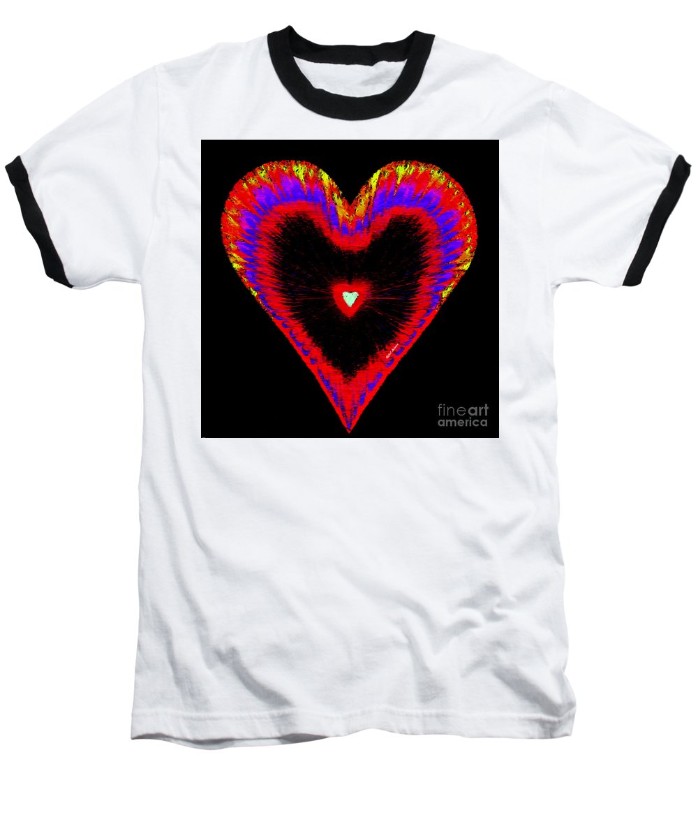 Valentines Of The 60's - Baseball T-Shirt