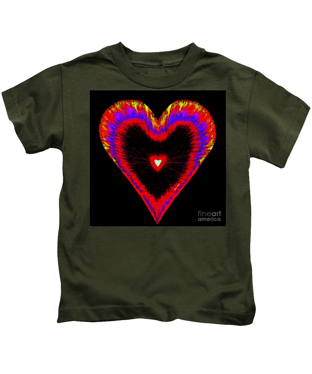 T-shirt pour enfant - Saint-Valentin des années 60