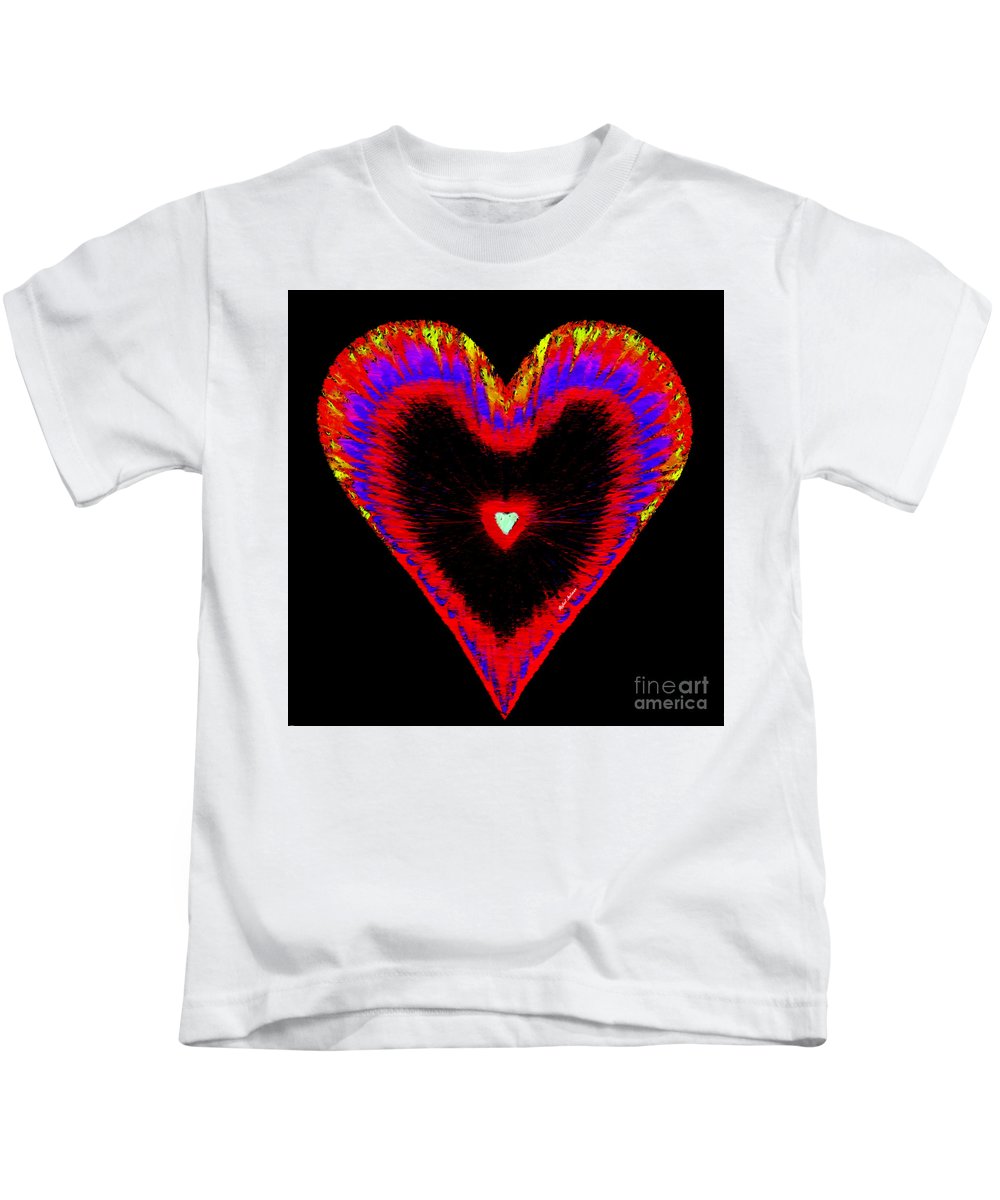 T-shirt pour enfant - Saint-Valentin des années 60