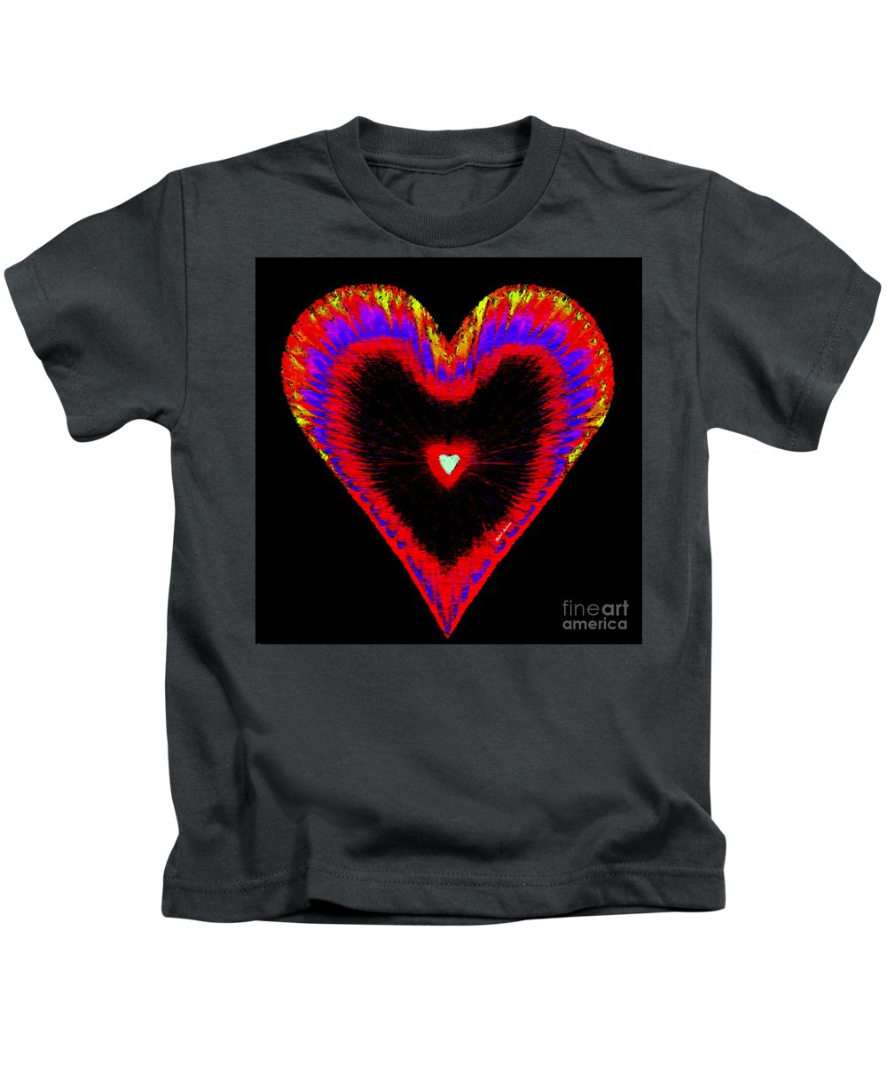 T-shirt pour enfant - Saint-Valentin des années 60