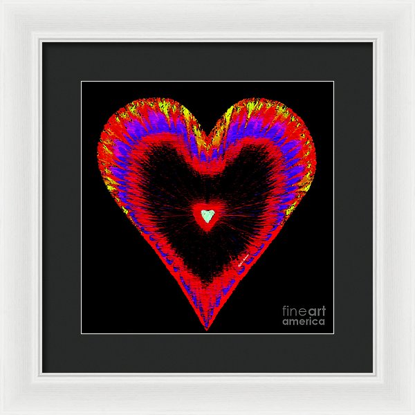 Valentines Of The 60's - Framed Print