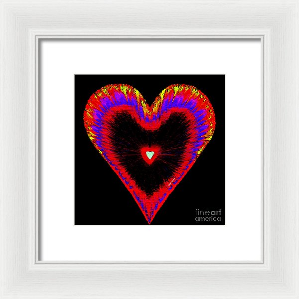 Valentines Of The 60's - Framed Print