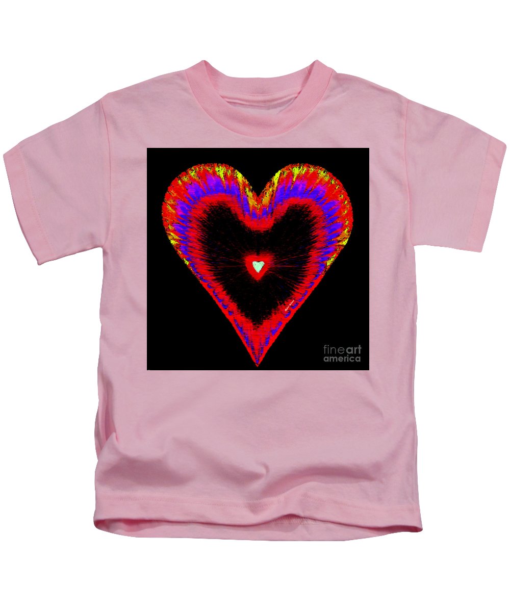 T-shirt pour enfant - Saint-Valentin des années 60