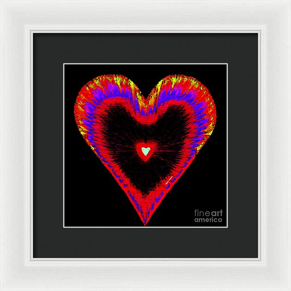 Valentines Of The 60's - Framed Print