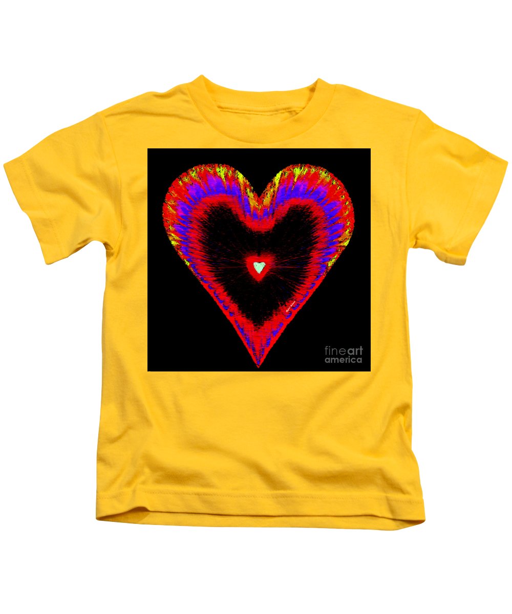 T-shirt pour enfant - Saint-Valentin des années 60