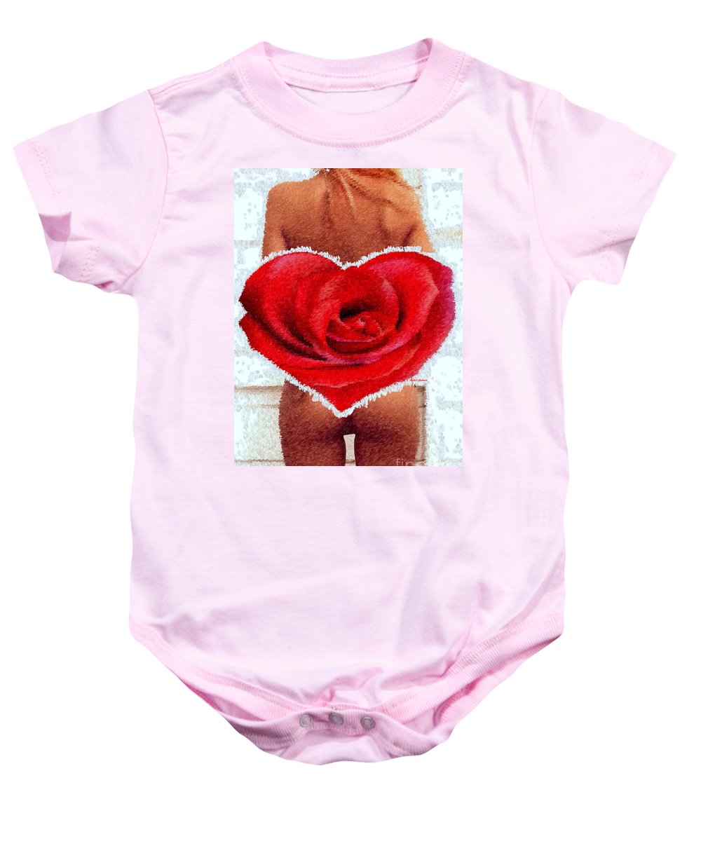 Valentines Pinup - Baby Onesie