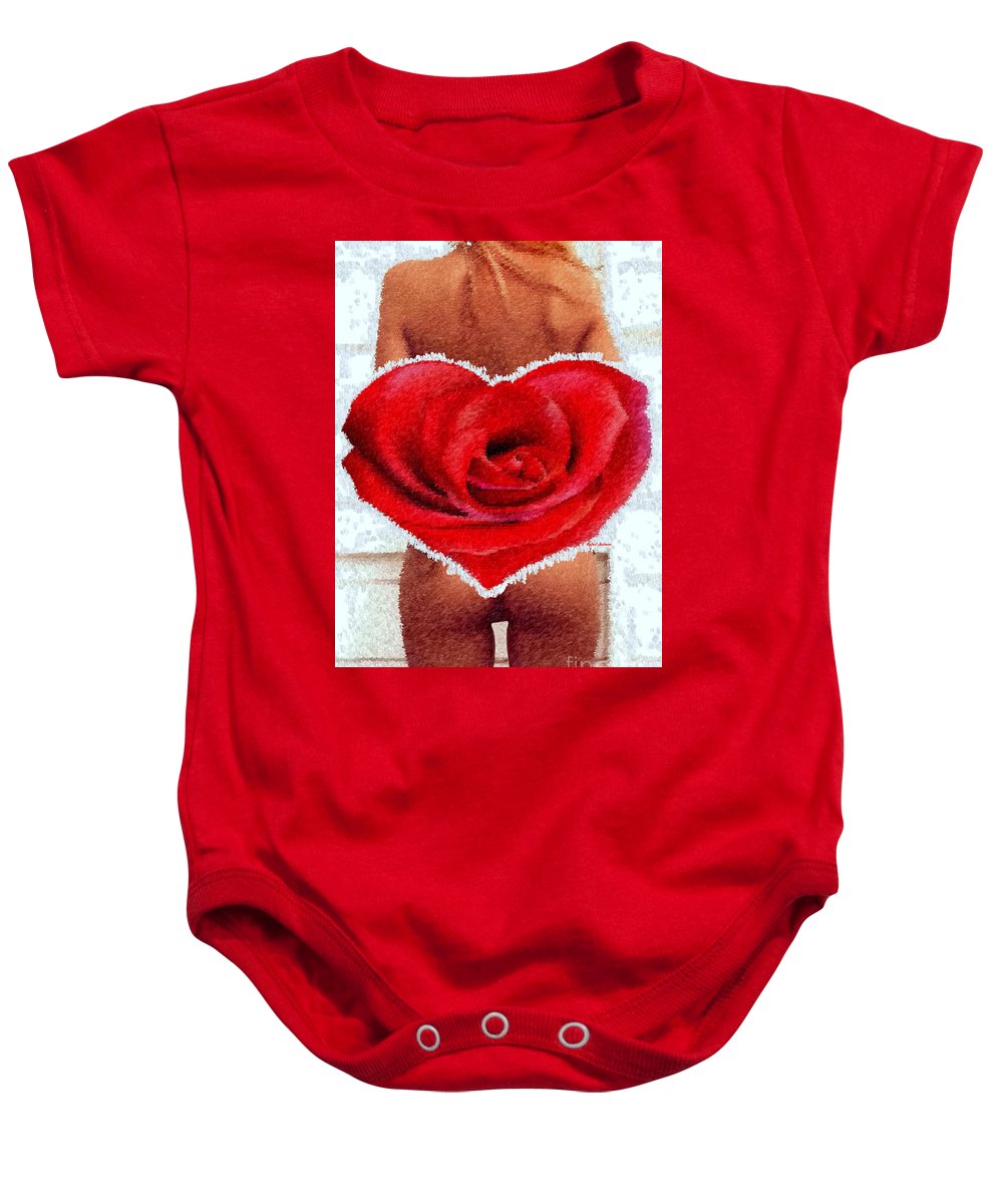 Valentines Pinup - Baby Onesie