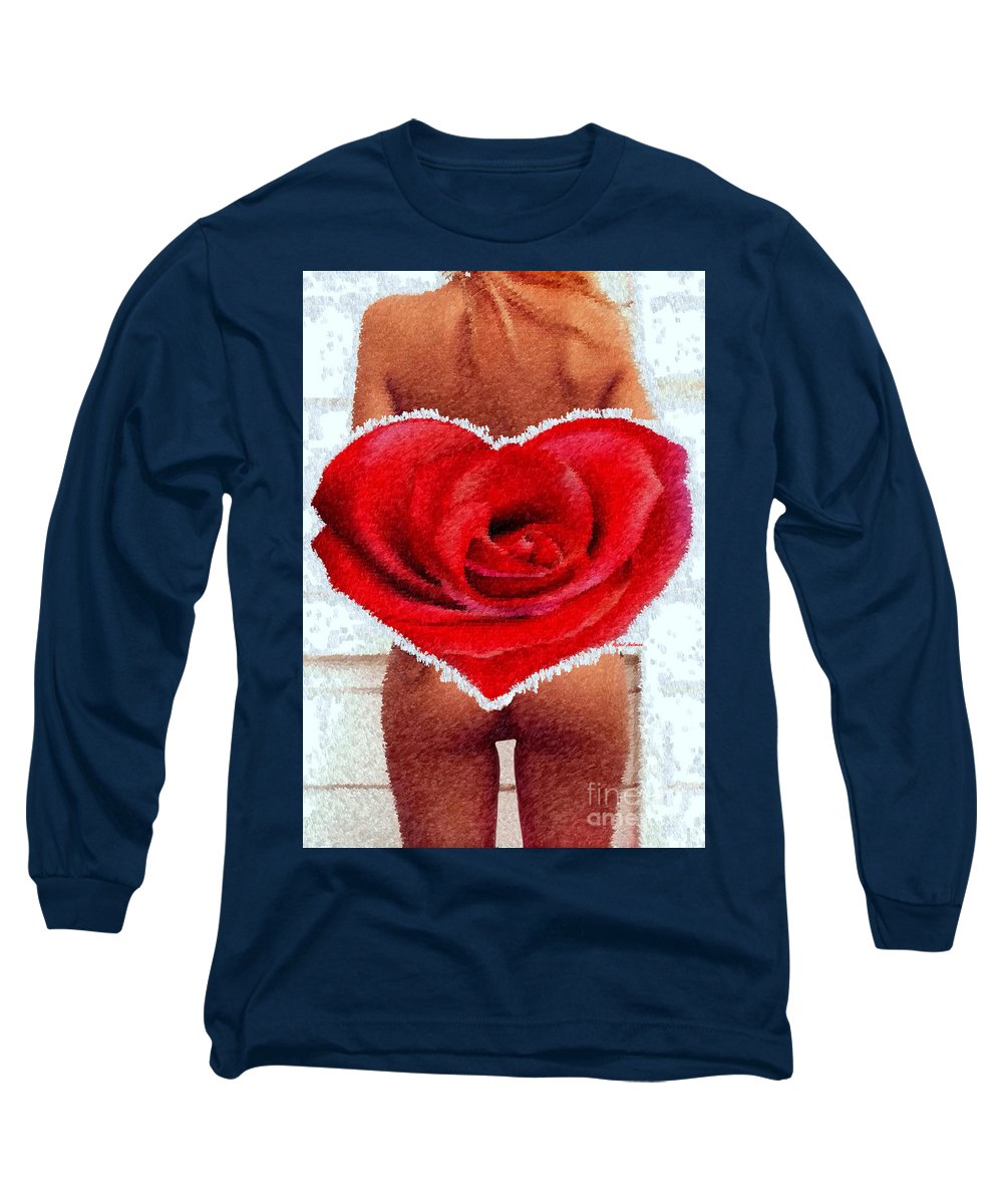 Valentines Pinup - Long Sleeve T-Shirt