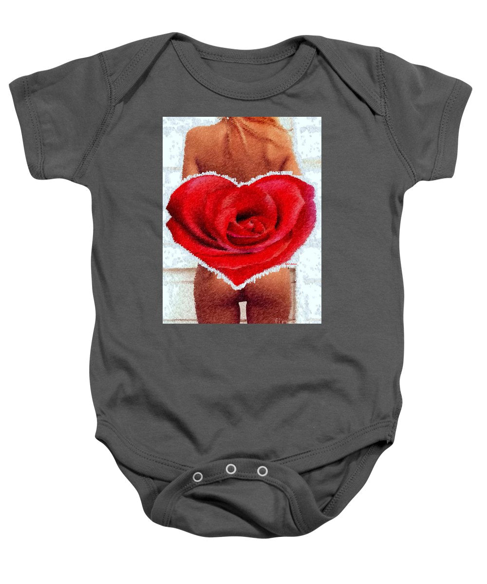 Valentines Pinup - Baby Onesie