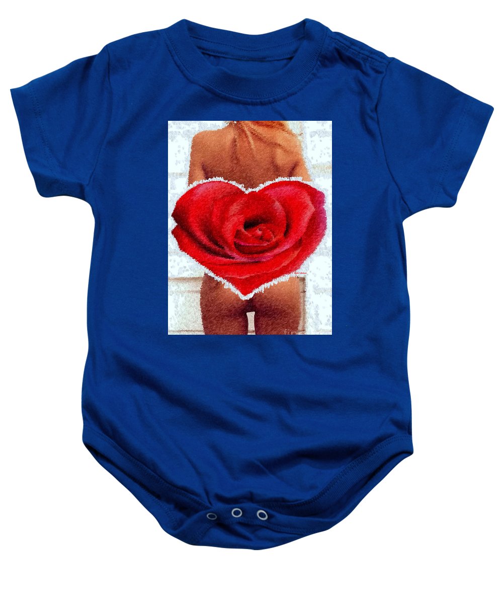 Valentines Pinup - Baby Onesie