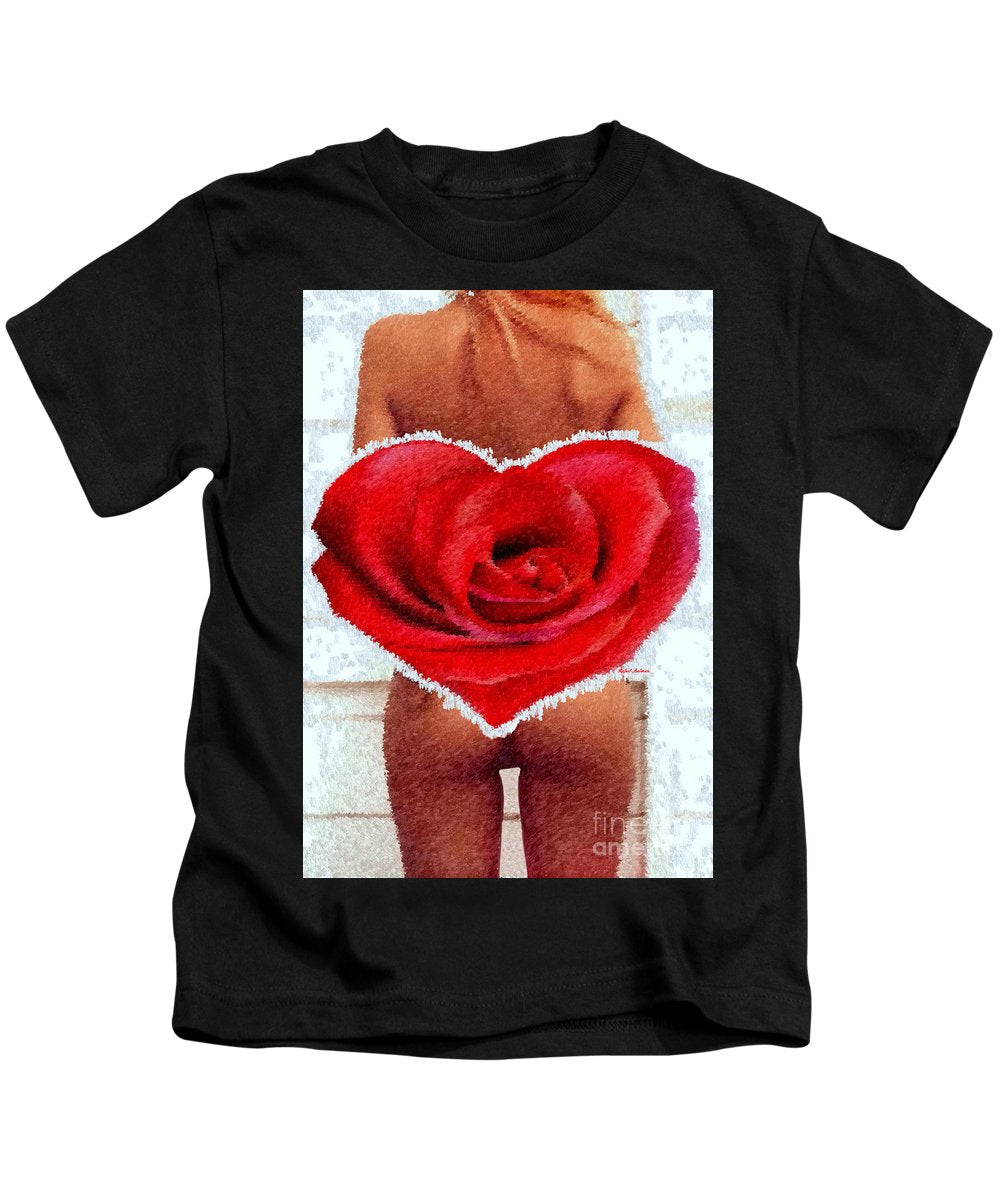 Valentines Pinup - Kids T-Shirt