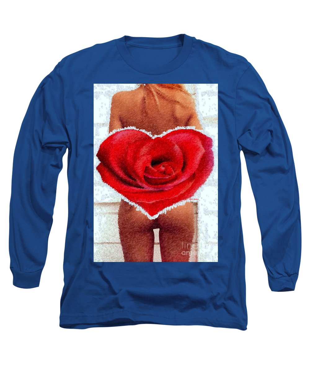 Valentines Pinup - Long Sleeve T-Shirt