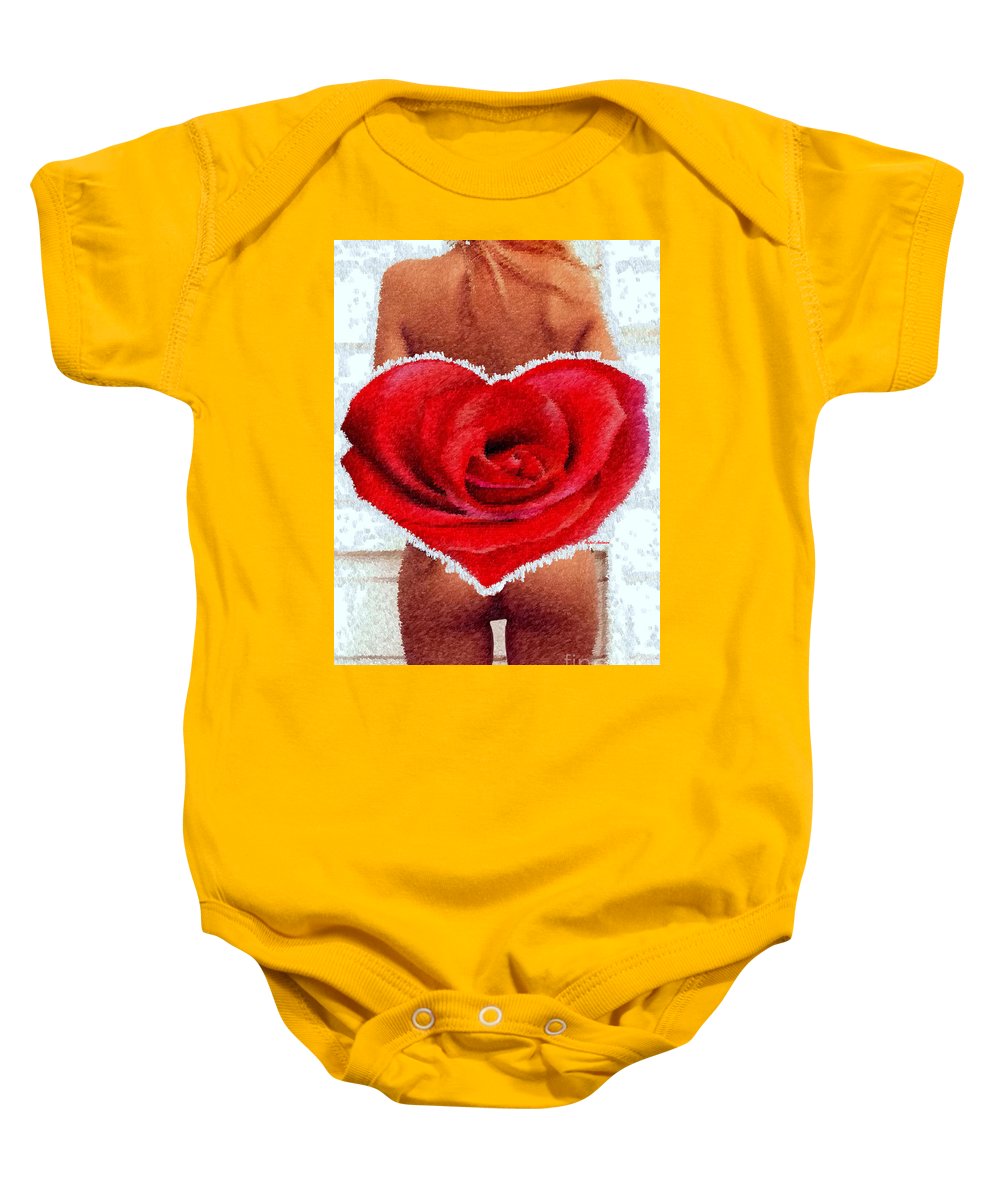 Valentines Pinup - Baby Onesie