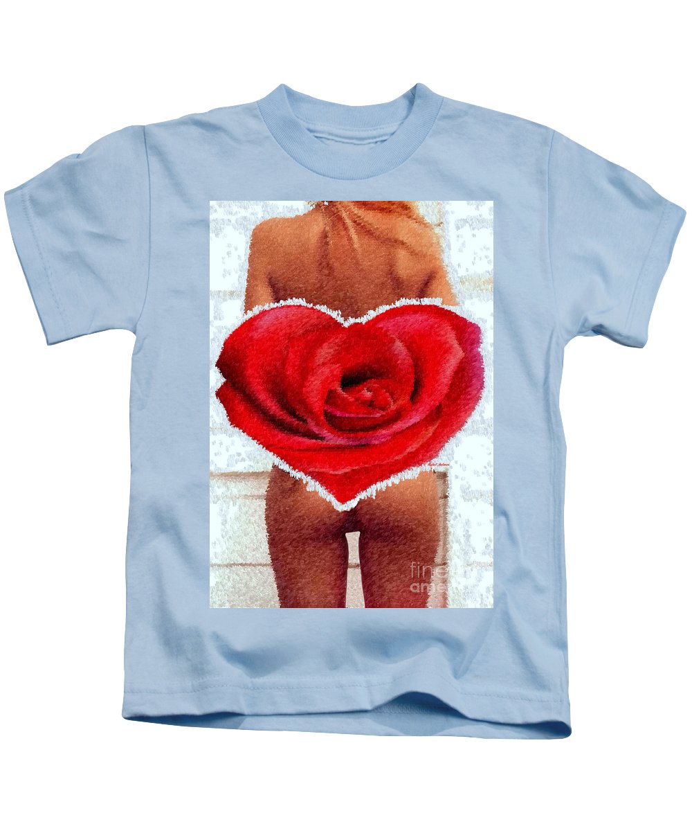 Valentines Pinup - Kids T-Shirt