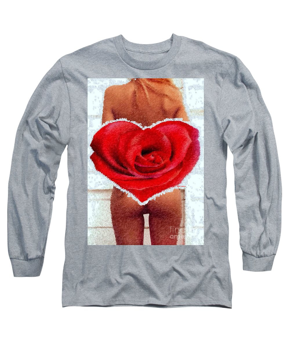 Valentines Pinup - Long Sleeve T-Shirt