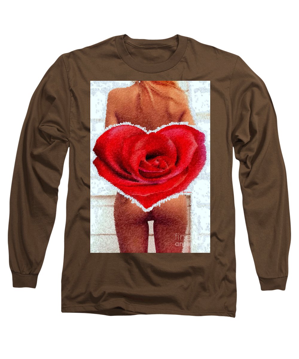 Valentines Pinup - Long Sleeve T-Shirt