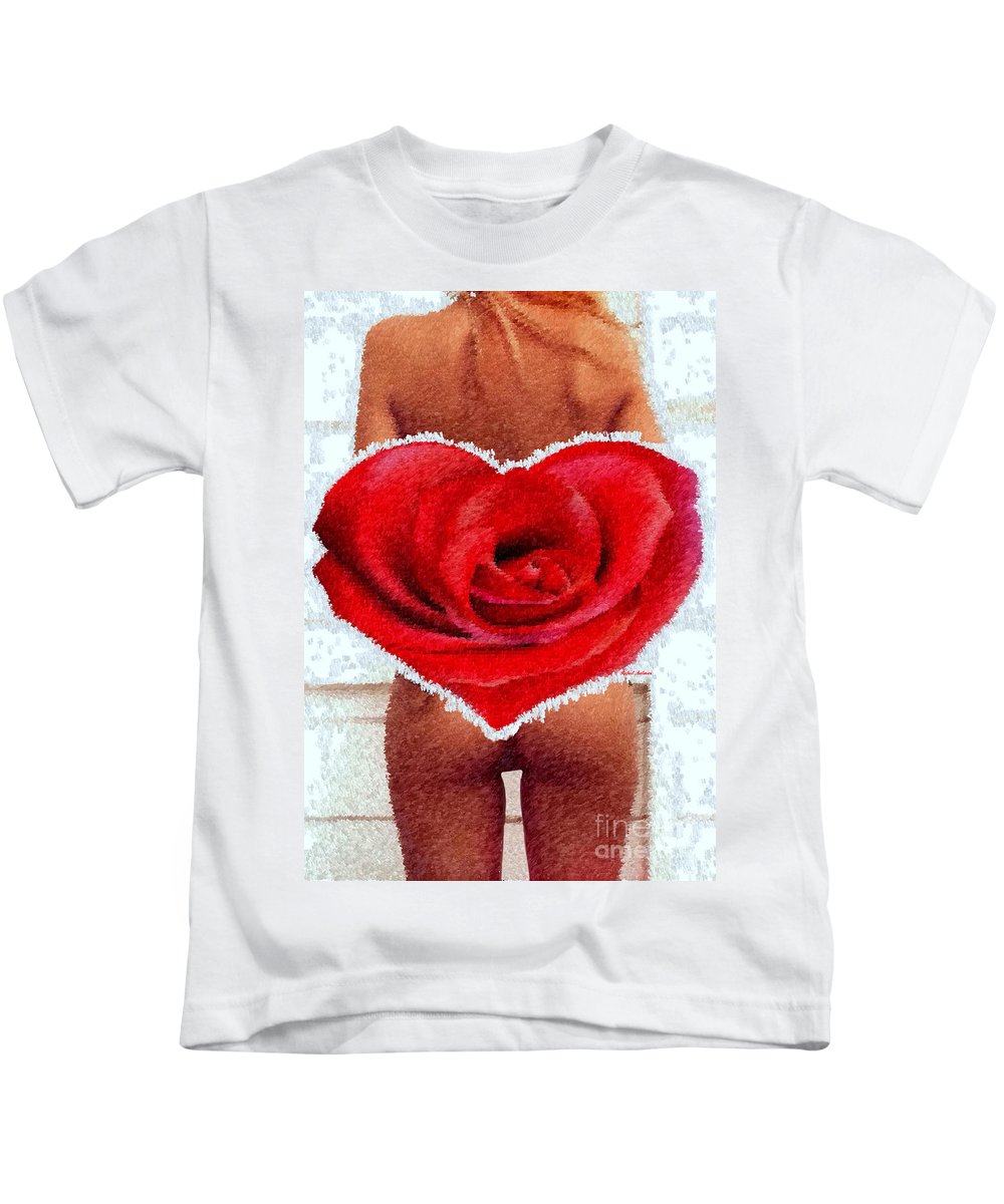 Valentines Pinup - Kids T-Shirt